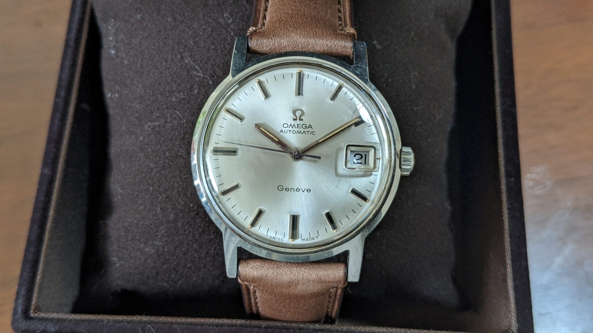 オメガ OMEGA ジュネーブ cal565 - 腕時計(アナログ)